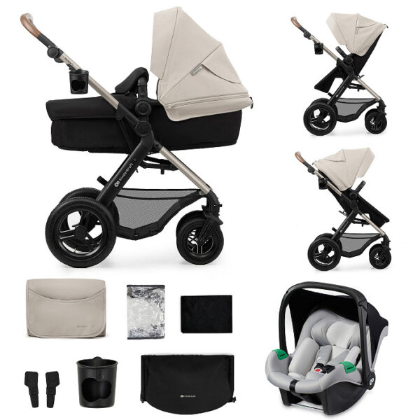 Poussette Trio MOOV 2 AIR - Gris