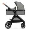 Poussette multifonctionnelle 3 en 1 ESME PRO - Gris