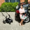 Siège auto MINK PRO i-Size avec la base MINK FX - Gris