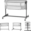 Lit Bébé Cododo avec Matelas de Naissance