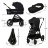 Poussette polyvalente NEA 2 -Noir