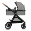 Poussette multifonctionnelle ESME 2en1 - Gris