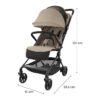 Poussette cabine NEBO - Beige