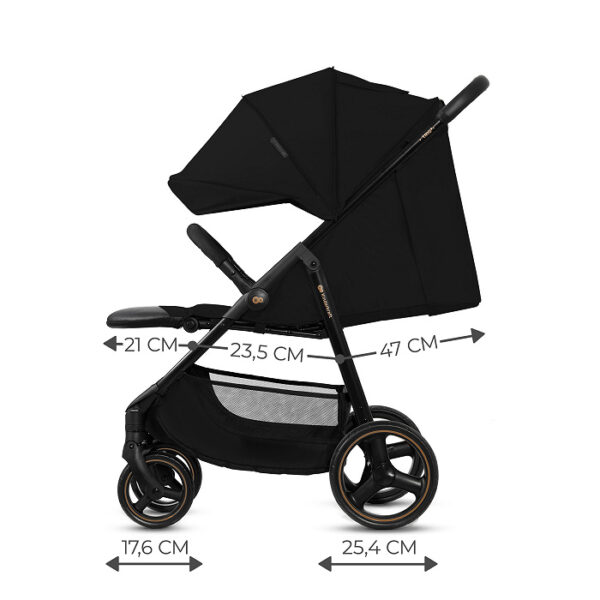 Poussette TRIG 3 - Noir