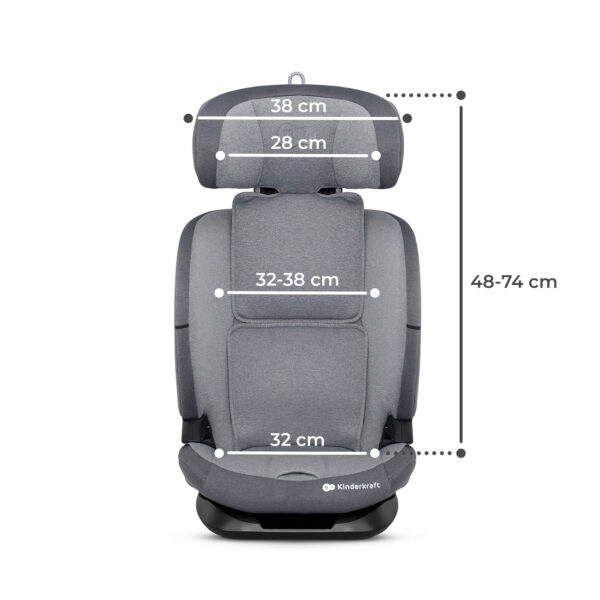 Siège auto ONETO3 i-Size - Gris