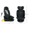 Siège auto I-GROW 2 PLUS - Noir