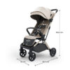 Poussette NUBI 3 - Beige