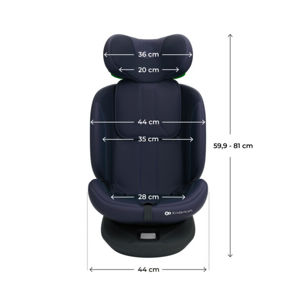 cde20031-4987-4b22-b326-f19654571907 Siège auto I-GROW 2 PLUS - Marine