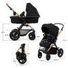Poussette Trio MOOV 2 AIR - Noir