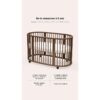 Lit bébé évolutif Sleepi Warm Brown - STOKKE