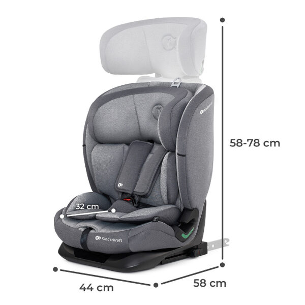 Siège auto ONETO3 i-Size - Gris
