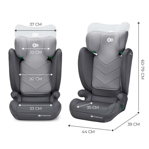 Siège auto 2en1 I-SPARK i-Size - Gris