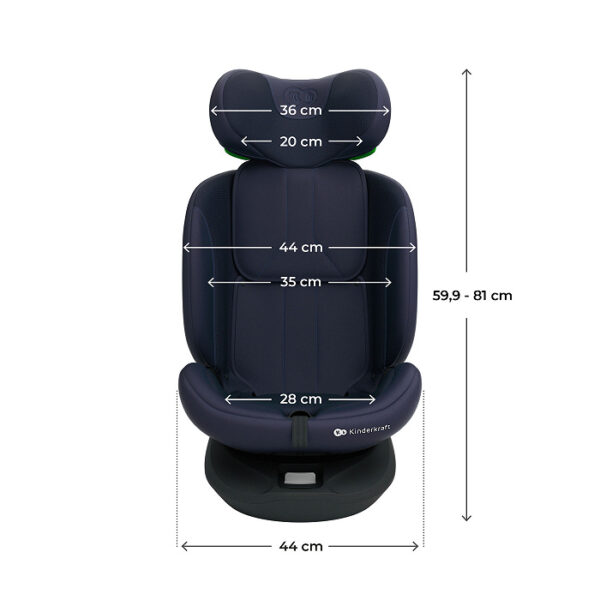 Siège auto I-GROW 2 PLUS - Marine