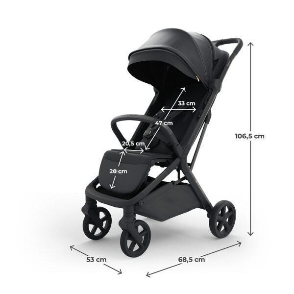 Poussette NUBI 3 - Noir