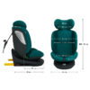 Siège auto I-GROW 2 PLUS - Vert foncé