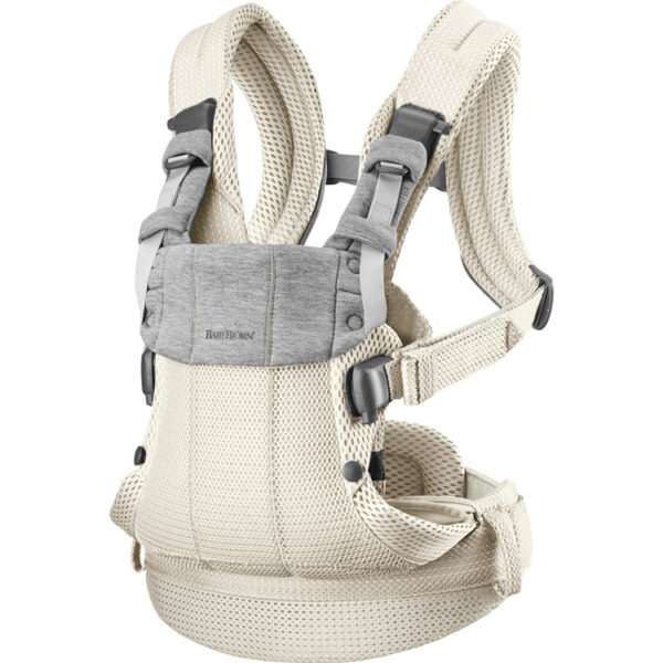 Porte-bébé Harmony en Mesh 3D crème