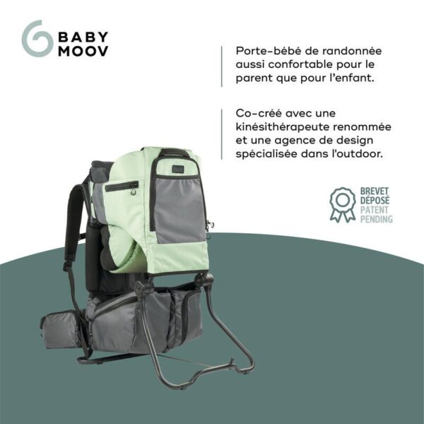 Porte Bébé de Randonnée Moov & Hike Sauge