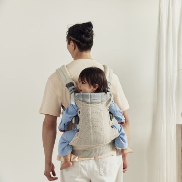 3 Porte-bébé Harmony en Mesh 3D crème