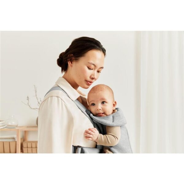 ccccc Porte-bebe Mini Jersey Gris Clair - BABYBJÖRN