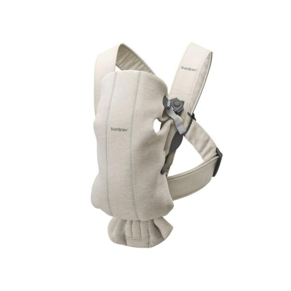 Porte-bebe Mini Jersey Beige Clair - BABYBJÖRN