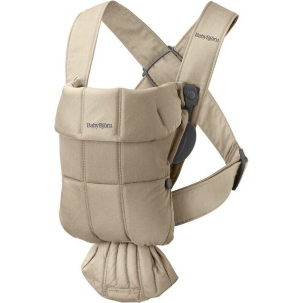 Porte bebe Mini Tisse Beige - BABYBJÖRN